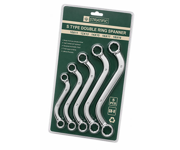 S200 Double Open-End Spanner Short Pattern